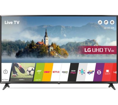 LG 43UJ630V 43  Smart 4K Ultra HD HDR LED TV